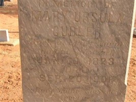 Maria Ursula M "Mary" Gubler Maria Ursula M "Mary" Gubler
