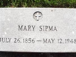 Mary (Maria) M. VerHeul (VerHuel) Sipma