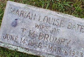 Mariah Louise Bates Brumby