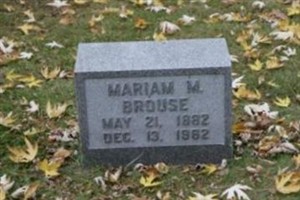 Mariam M. Brouse Mariam M. Brouse