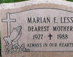 Marian E. Less Marian E. Less