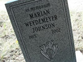 Marian L. Weydemeyer Johnson