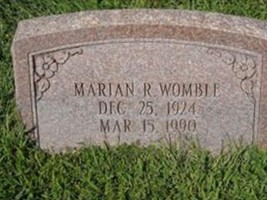 Marian R Womble