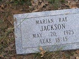 Marian Rae Jackson