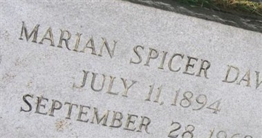 Marian Spicer Davie Marian Spicer Davie