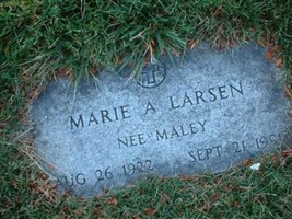 Marie A Malley Larsen