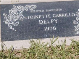 Marie Antoinette "Toni" Carrillo Delpy Marie Antoinette "Toni" Carrillo Delpy
