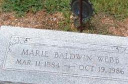 Marie Baldwin Webb