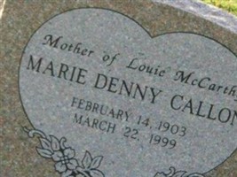 Marie Denny Mccarthy Callon Marie Denny Mccarthy Callon