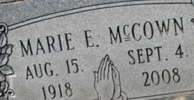 Marie Elizabeth McCown