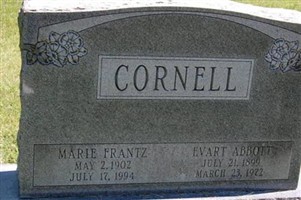 Marie Frantz Cornell Marie Frantz Cornell