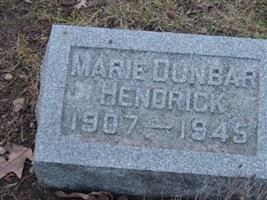 Marie G. Dunbar Hendrick