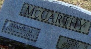Marie G. McCARTHY Marie G. McCARTHY