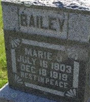 Marie J Bailey