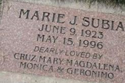 Marie J Subia Marie J Subia