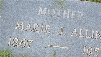 Marie Jeffers Allin Marie Jeffers Allin