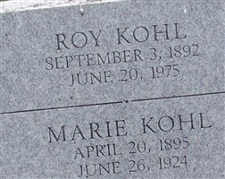 Marie Kohl Marie Kohl