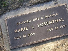 Marie L Rosenthal Marie L Rosenthal