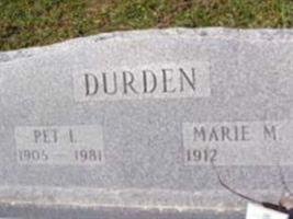 Marie M. Durden