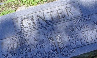 Marie M. Ginter Marie M. Ginter