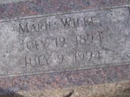 Marie Marty Wilke