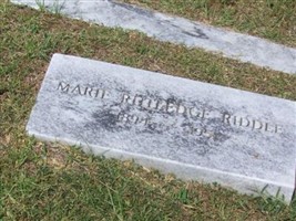 Marie Rutledge Riddle