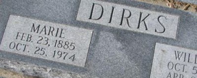 Marie Sophia Buckman Dirks
