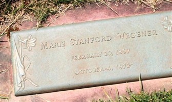 Marie Stanford Wegener Marie Stanford Wegener