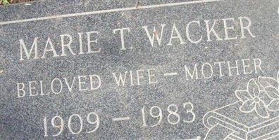 Marie T. Duncan Wacker