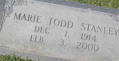 Marie Todd Stanley