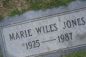 Marie Wiles Jones