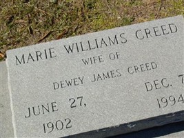 Marie Williams Creed