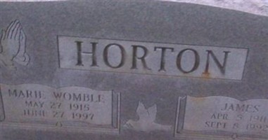 Marie Womble Horton Marie Womble Horton