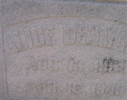Marietta "Alice" Rawls Denmark Marietta "Alice" Rawls Denmark