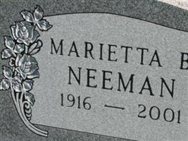 Marietta Bertha Neeman