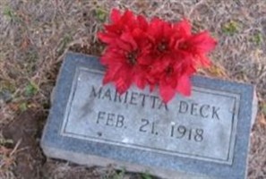 Marietta Deck Marietta Deck