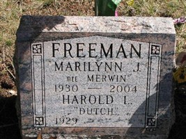 Marilyn J Merwin Freeman
