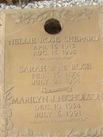 Marilyn J Nicholson Marilyn J Nicholson