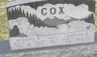 Marilyn M Cox