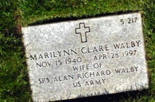 Marilynn Clare Walby Marilynn Clare Walby