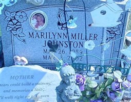 Marilynn Miller Johnston Marilynn Miller Johnston