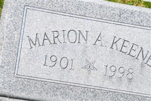 Marion A Keene