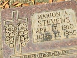 Marion A. Stevens