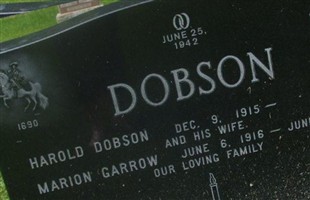 Marion Annise Garrow Dobson Marion Annise Garrow Dobson