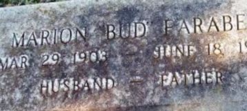 Marion "Bud" Farabee