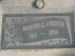 Marion Charlotte Schultz Firsick