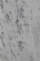 Marion D Allgood Marion D Allgood