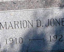 Marion D Jones