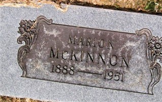 Marion D McKinnon Marion D McKinnon