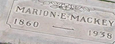 Marion Eugene Alexander Mackey Marion Eugene Alexander Mackey